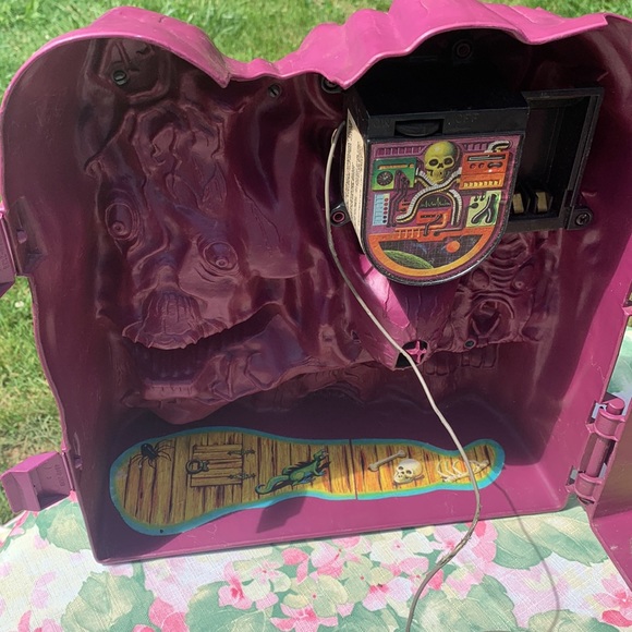 Vintage He-Man Snake Mountain Toy c. 1983 with Microphone Rare - Picture 5 of 11